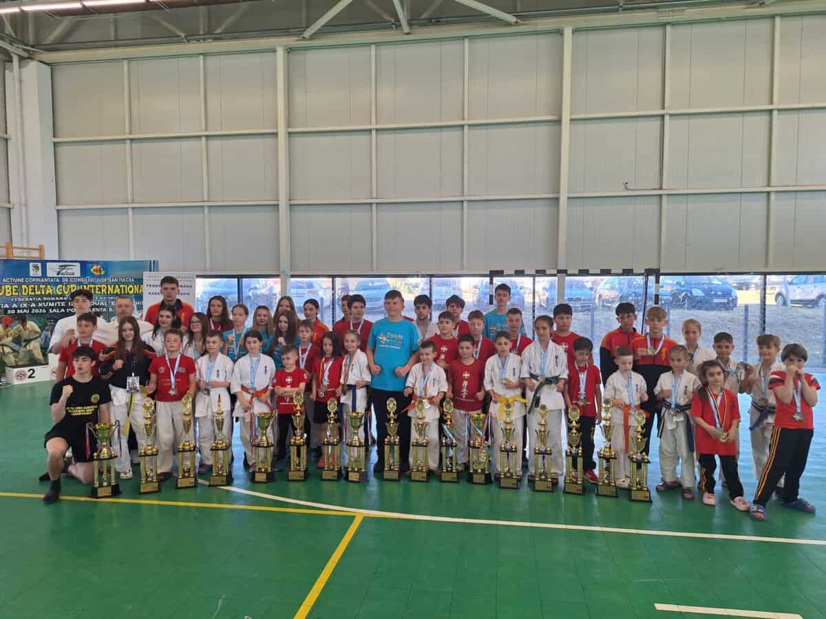 Babadag, capitala kyokushin-ului: peste 300 de sportivi din trei țări, iar Tulcea a plecat cu tolba plină de medalii