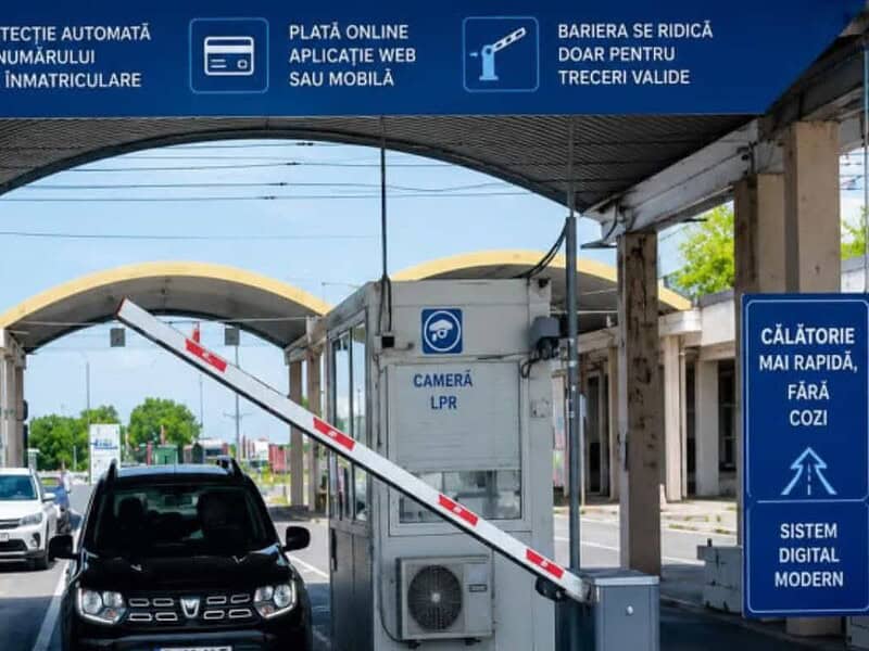 Se introduce plata electronică a taxei traversare a podului Giurgiu – Ruse: bariera se va ridica automat
