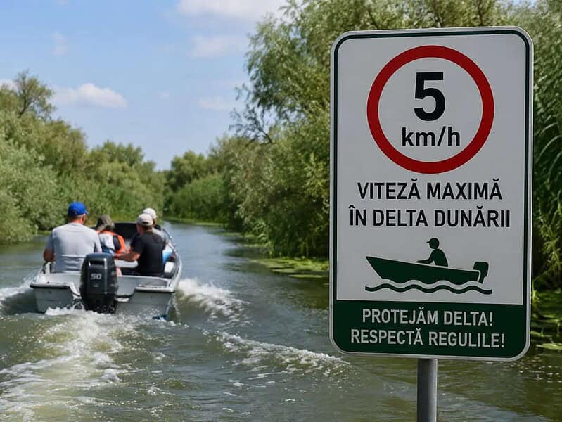 viteza redusa barci delta