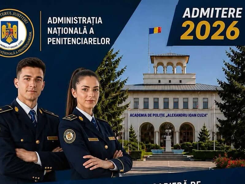 10 locuri disponibile pentru viitorii polițiști de penitenciare. Penitenciarul Tulcea face recrutări
