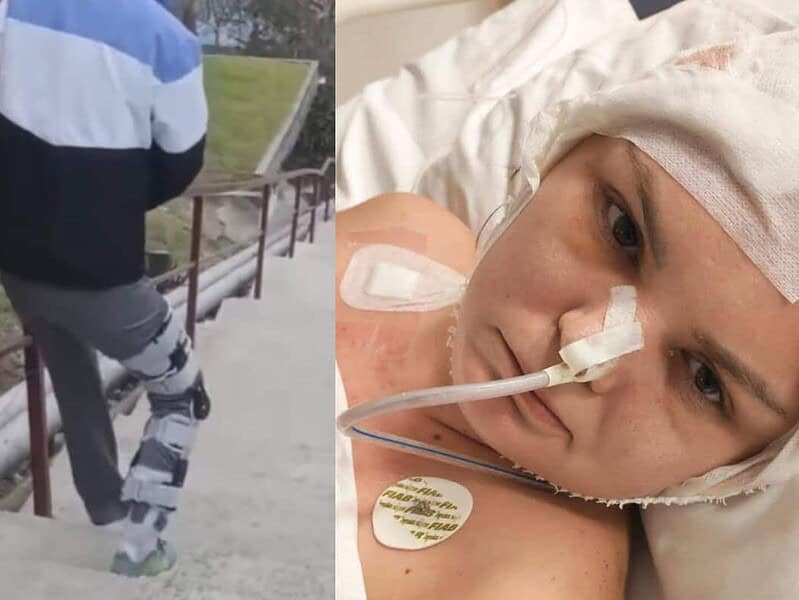 Apel umanitar pentru Ana, tânăra mamă din Tulcea care luptă să meargă din nou. Mai sunt necesari peste 31.000 de euro / video