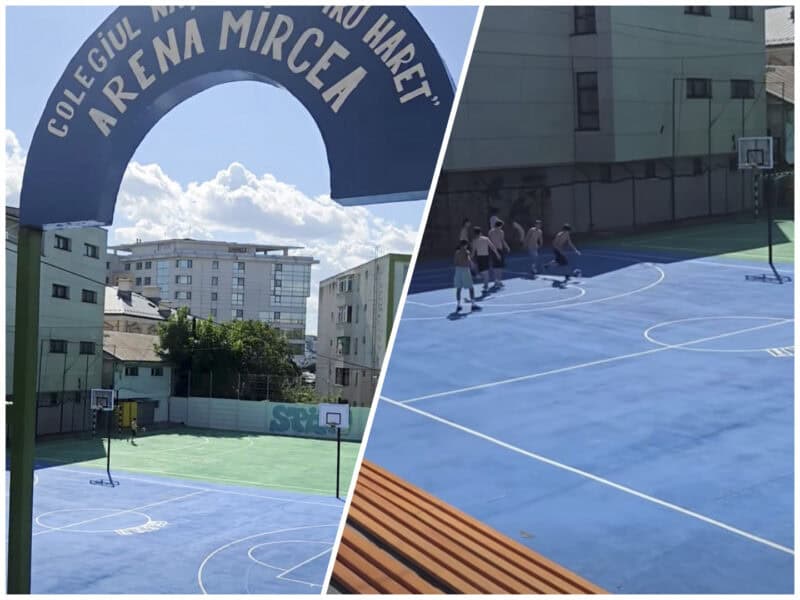 Danubius Mastercard Streetball aprinde Arena Mircea: puștii Tulcei intră la joc/ Video