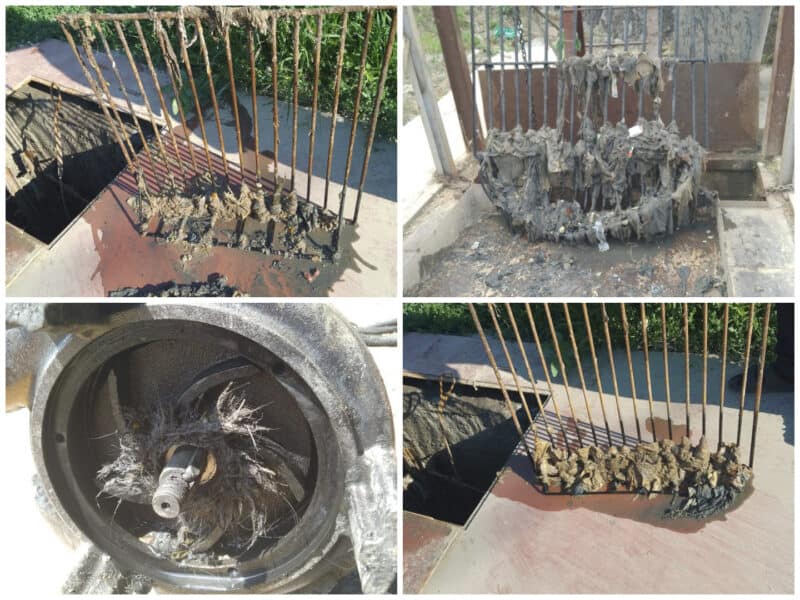 Canalizarea Tulcei, sufocată de deșeuri. Aquaserv a intervenit de urgență
