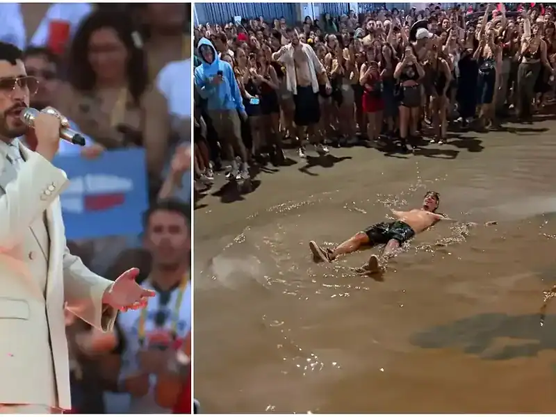 Furtuna cu grindină a oprit concertul Bad Bunny la Milano și a evacuat 80.000 de oameni