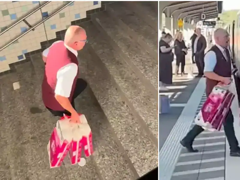 Șeful de tren a oprit garnitura pentru a cumpăra hârtie igienică și a revenit alergând