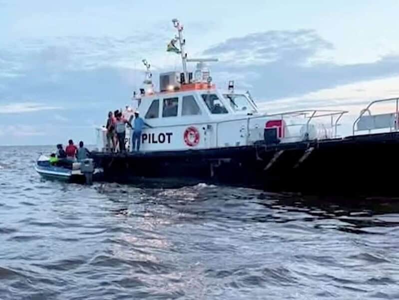 Naufragiu în Guyana după ce căpitanul feribotului a fost testat pozitiv la cannabis