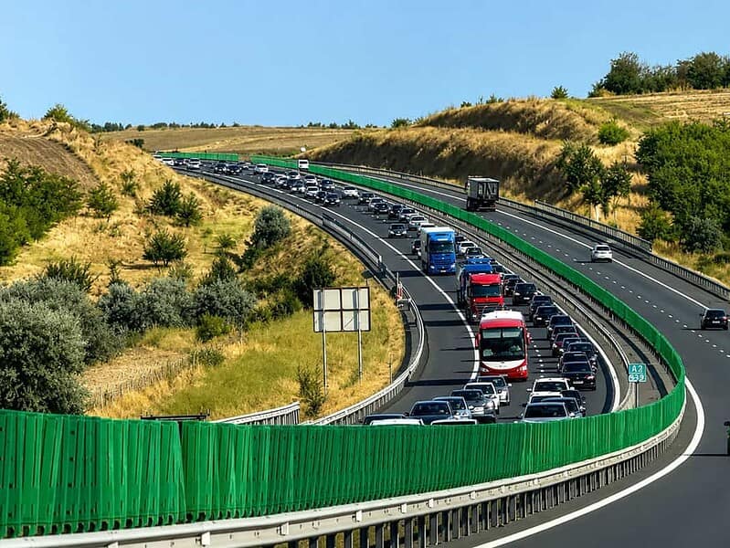 Trafic blocat pe A1 la Margina din cauza capacității reduse a infrastructurii