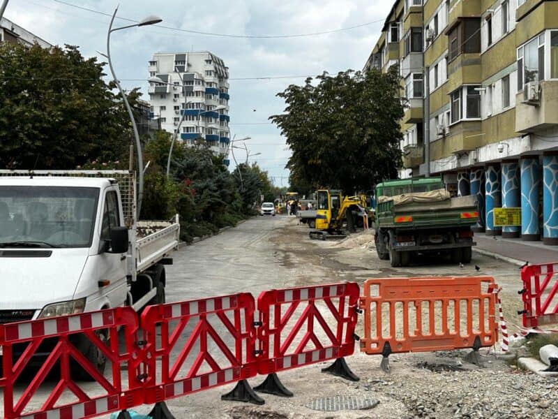 Tulcea: Strada Unirii se închide toată ziua. Traficul revine sâmbătă