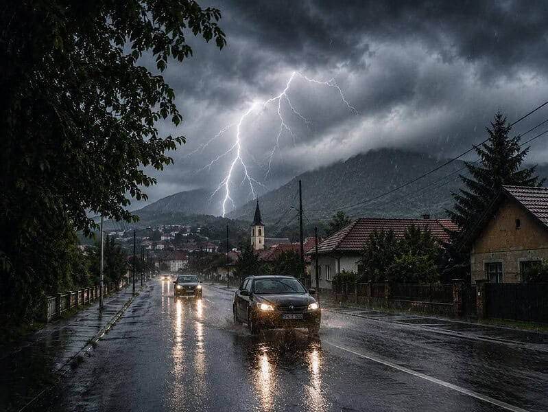 ANM anunță cod galben de furtuni, vijelii și grindină pentru mare parte din Muntenia
