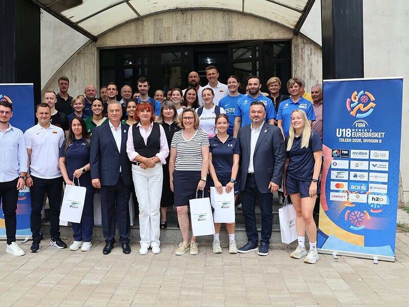 Baschet de nivel european la Tulcea! Delegațiile din 20 de țări, primite la Consiliul Județean / foto