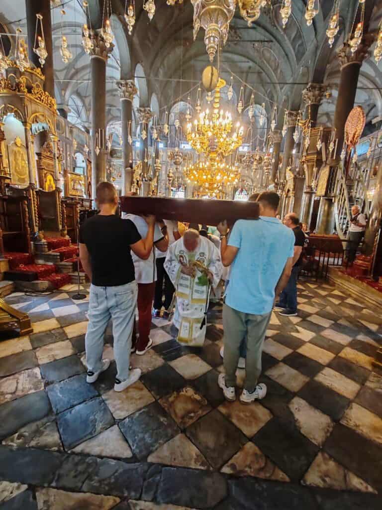 765051393 1521605715934333 893064880214116399 n Episcopul Tulcii a slujit în Grecia, la marele praznic al Schimbării la Față / foto
