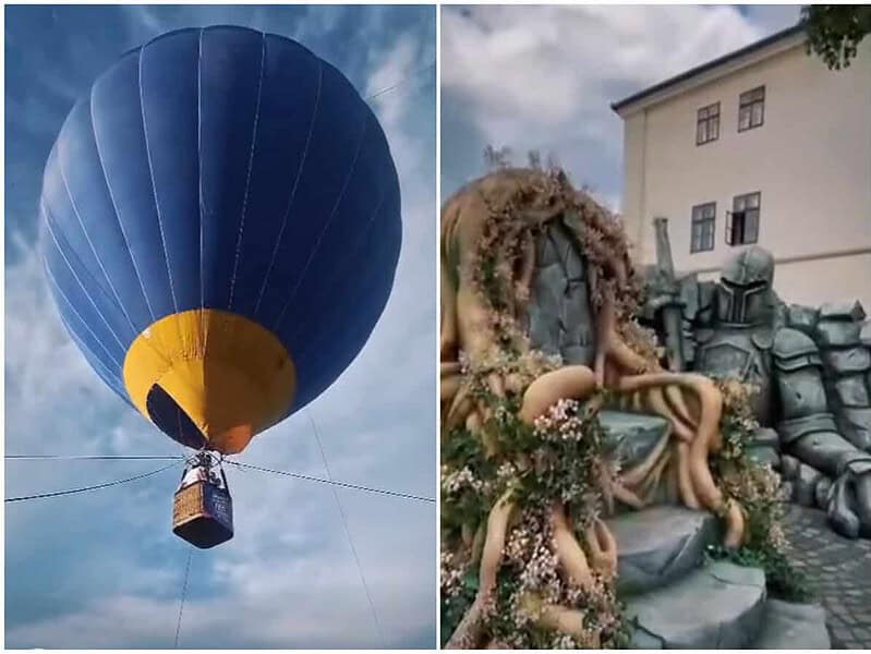 Zbor cu balonul și labirint la Cetatea Enisala! Aventură pentru întreaga familie
