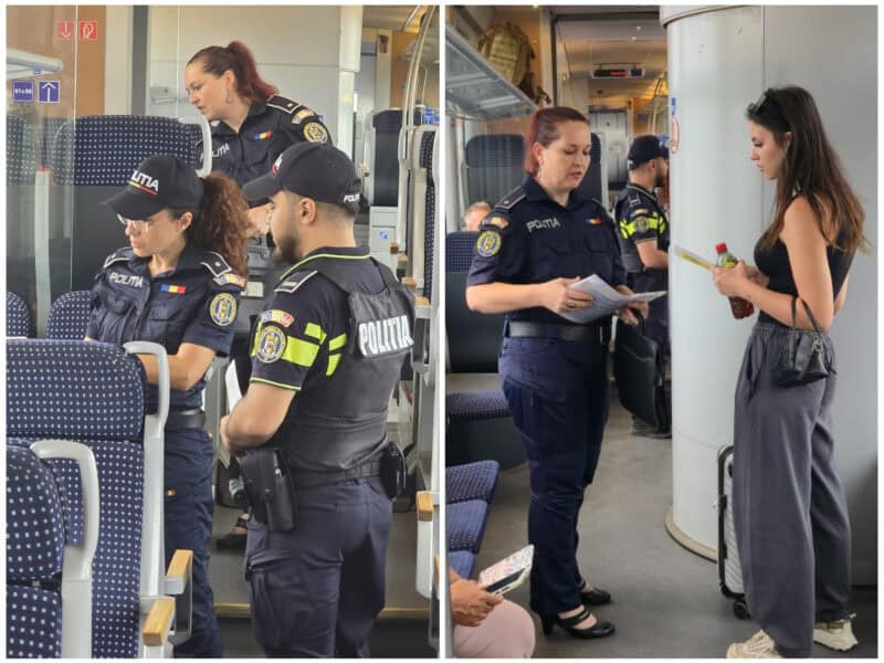 Like-uri cu prețul vieții. Avertismentul polițiștilor tulceni pentru cei care fac selfie-uri pe trenuri