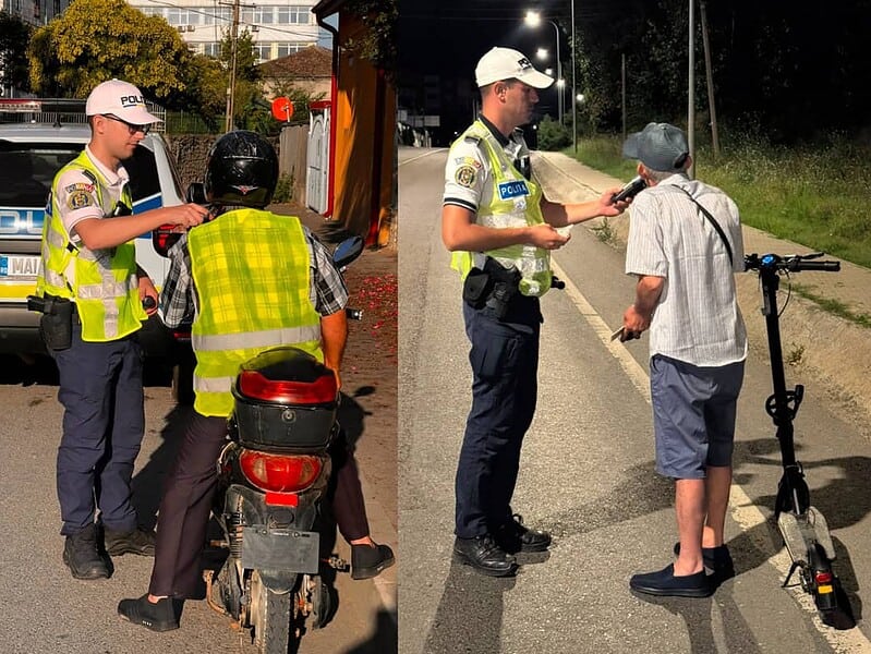 Poliția intensifică controalele în Tulcea. Motocicliștii și bicicliștii, în vizor