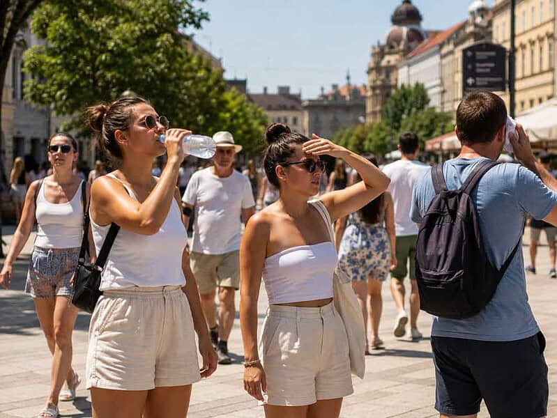 Cod portocaliu de caniculă în Transilvania, cu maxime de 40 de grade