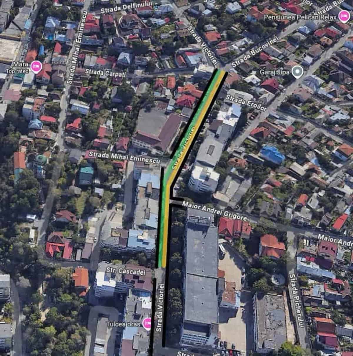 O lună cu restricții pe strada Victoriei: traficul va fi redus la o singură bandă