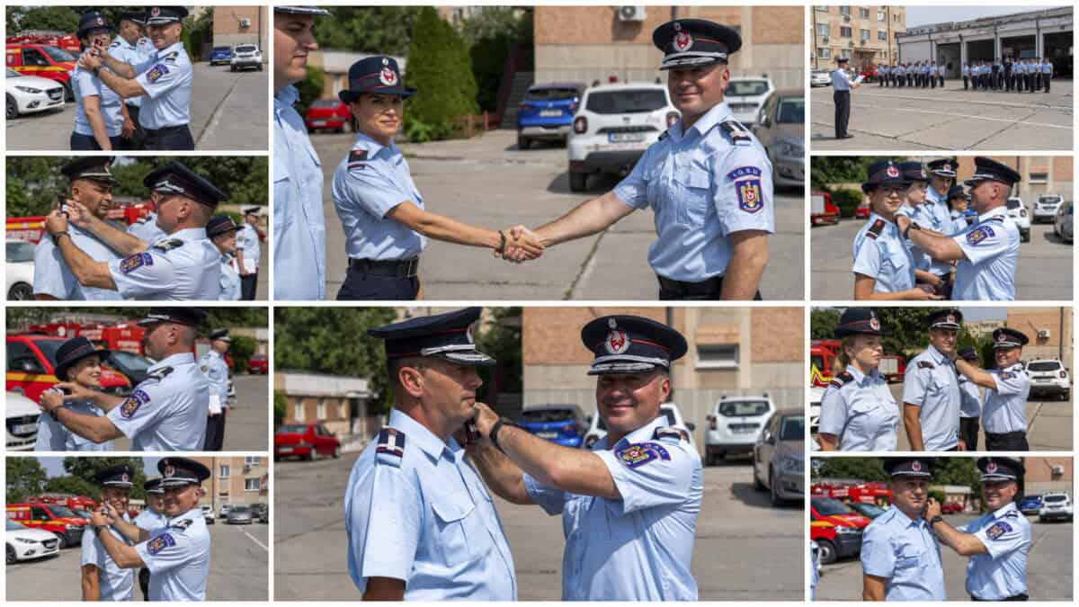 De la plutonier la colonel: 21 de avansări la ISU Delta Tulcea