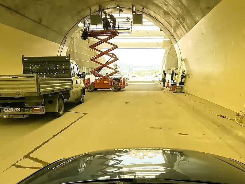 Tunelul din secțiunea Tigveni–Curtea de Argeș se apropie de finalizare, pe Autostrada A1