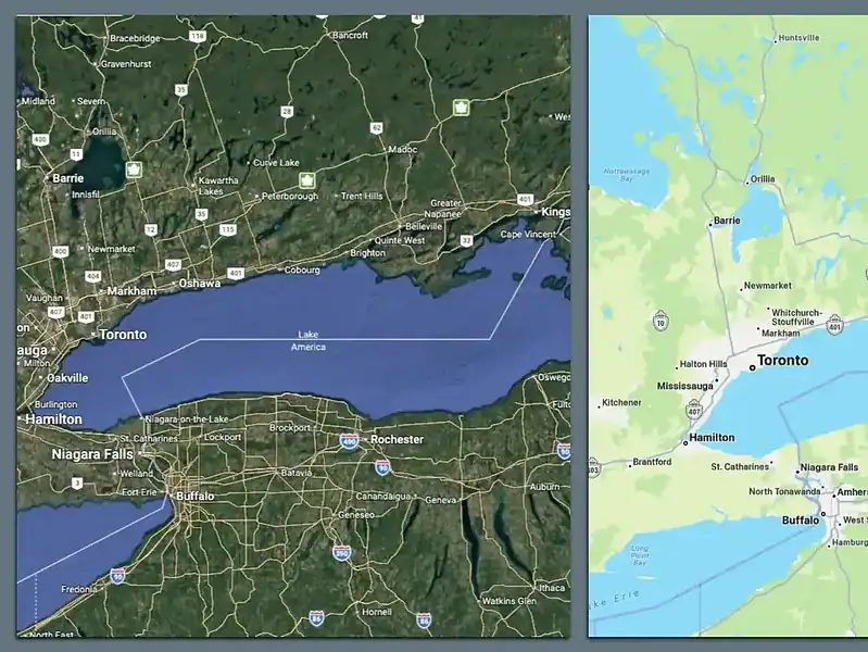Google Maps afișează „Lacul America” în SUA după ordinul lui Trump