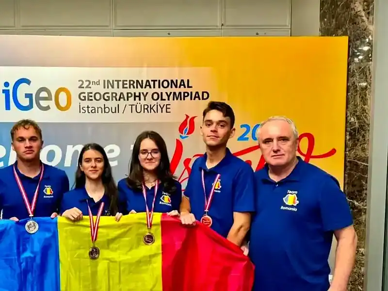 Românii au câștigat patru medalii la Olimpiada Internațională de Geografie