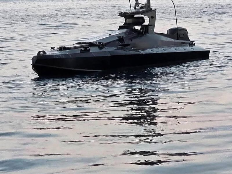 Dronă cu explozibil distrusă de Armata Română în Marea Neagră