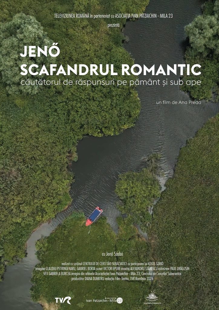 Povestea fascinantă a unui scafandru, în premieră la TVR1. Film realizat în parteneriat cu Asociația Ivan Patzaichin – Mila 23