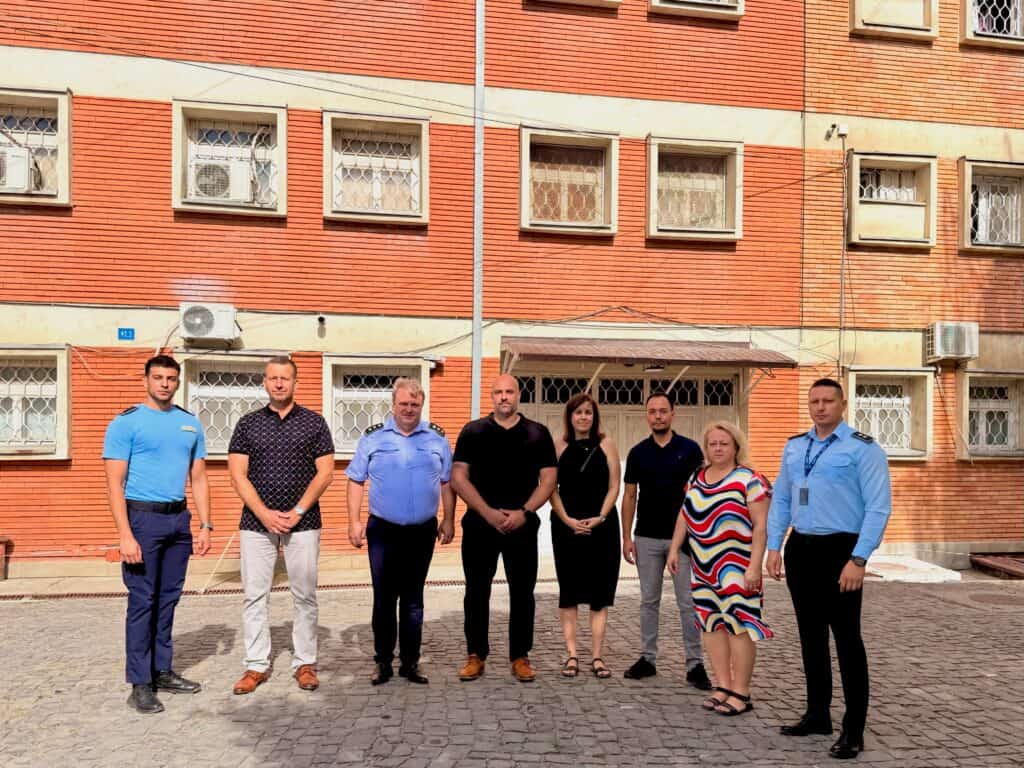 O delegație din Cehia a ajuns la Penitenciarul Tulcea. Motivul vizitei / foto