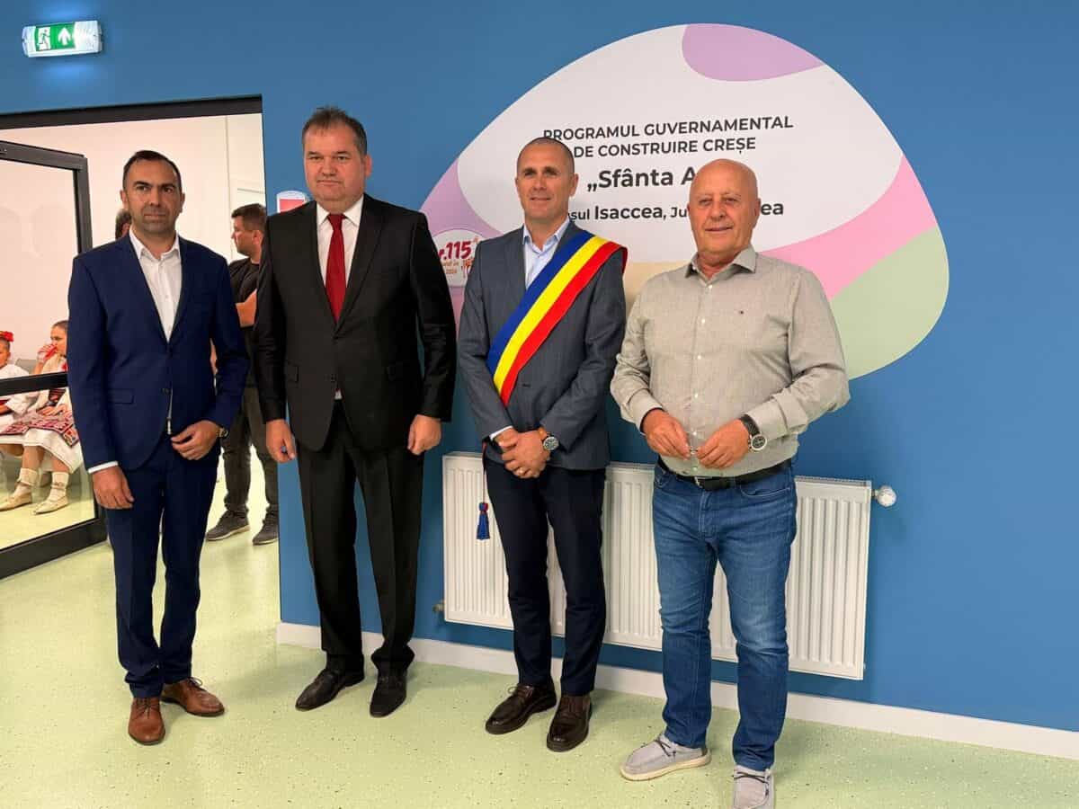 Isaccea are creșă nouă pentru 40 de copii. Cseke Attila prezent la inaugurare / foto