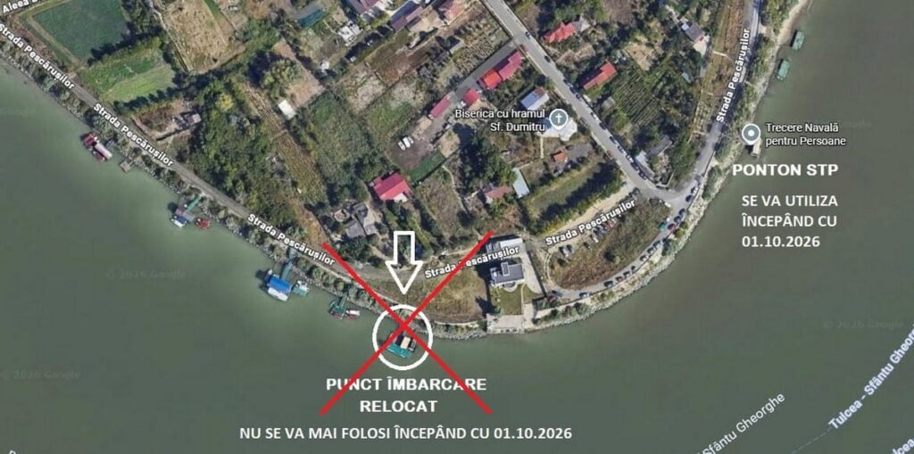 825352789 1606653147926401 3536572678907362608 n 1 La patru luni de la accidentul de pe Dunăre, pontonul spre Tudor Vladimirescu revine în funcțiune