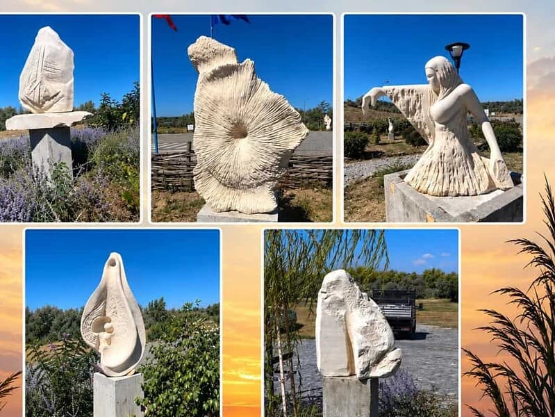 Muzeul Satului Pescăresc din Tulcea are cinci sculpturi noi, inspirate de Delta Dunării