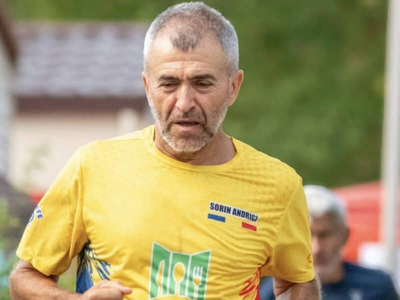 608 km alergați în 6 zile! Tulceanul Sorin Andrici și-a depășit propriul record / foto
