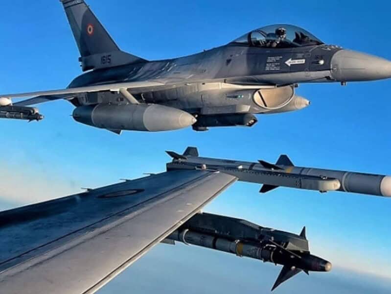 Noapte cu două alerte aeriene în nordul județului Tulcea. Avioane F-16, ridicate de la sol
