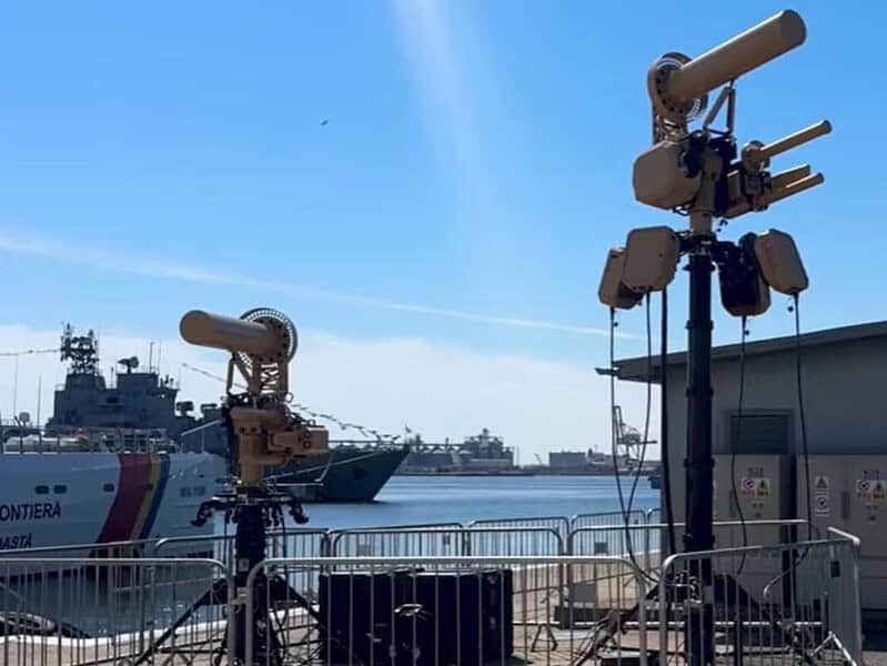 Portul militar din Tulcea va fi protejat cu sistemul anti-dronă Black Talon