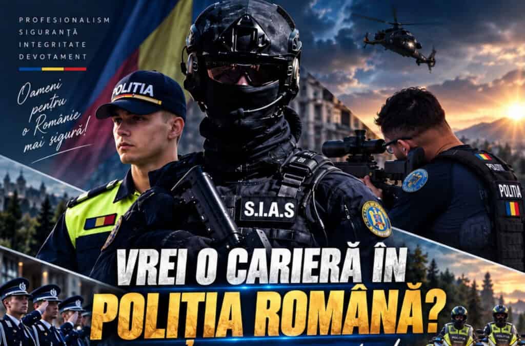 IPJ Tulcea caută viitori polițiști. Au început înscrierile la școlile de agenți