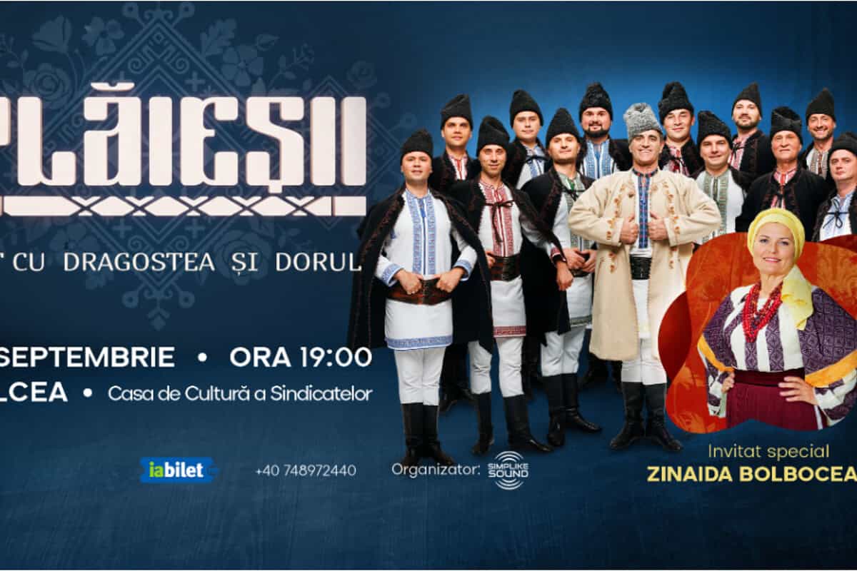 Ansamblul etnofolcloric Plăieșii și Zinaida Bolboceanu aduc folclorul basarabean la Tulcea