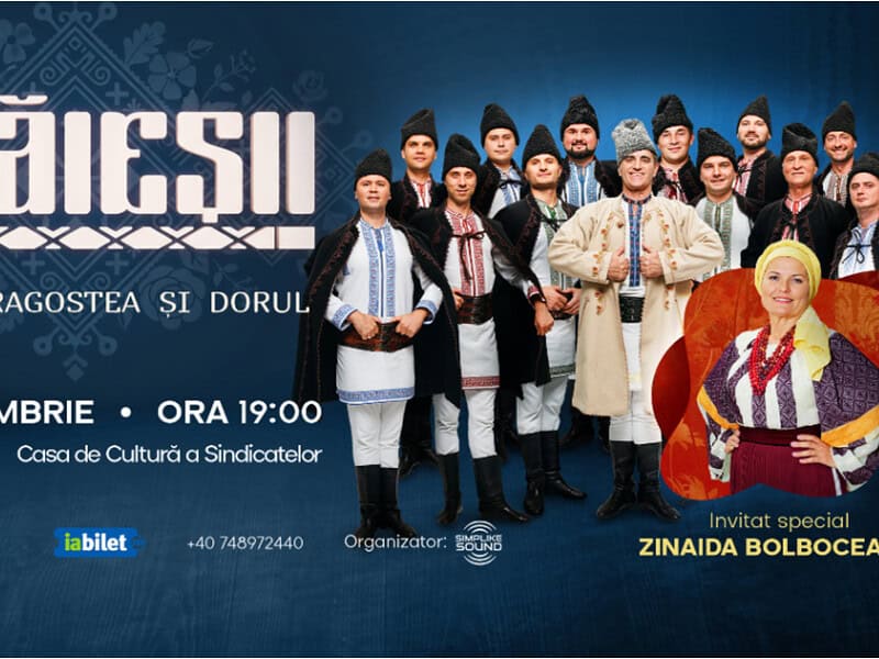 Ansamblul etnofolcloric Plăieșii și Zinaida Bolboceanu aduc folclorul basarabean la Tulcea