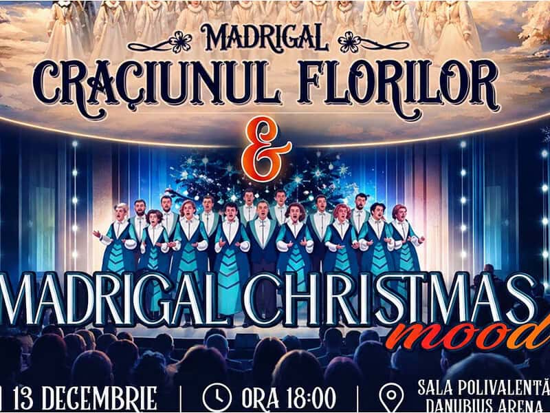 Madrigal umple Danubius Arena de colinde. Concert special de Crăciun la Tulcea