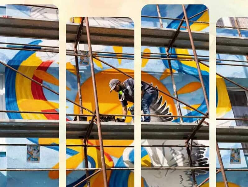 Concurs pentru tinerii din Tulcea. Desenul câștigător ajunge pe o clădire