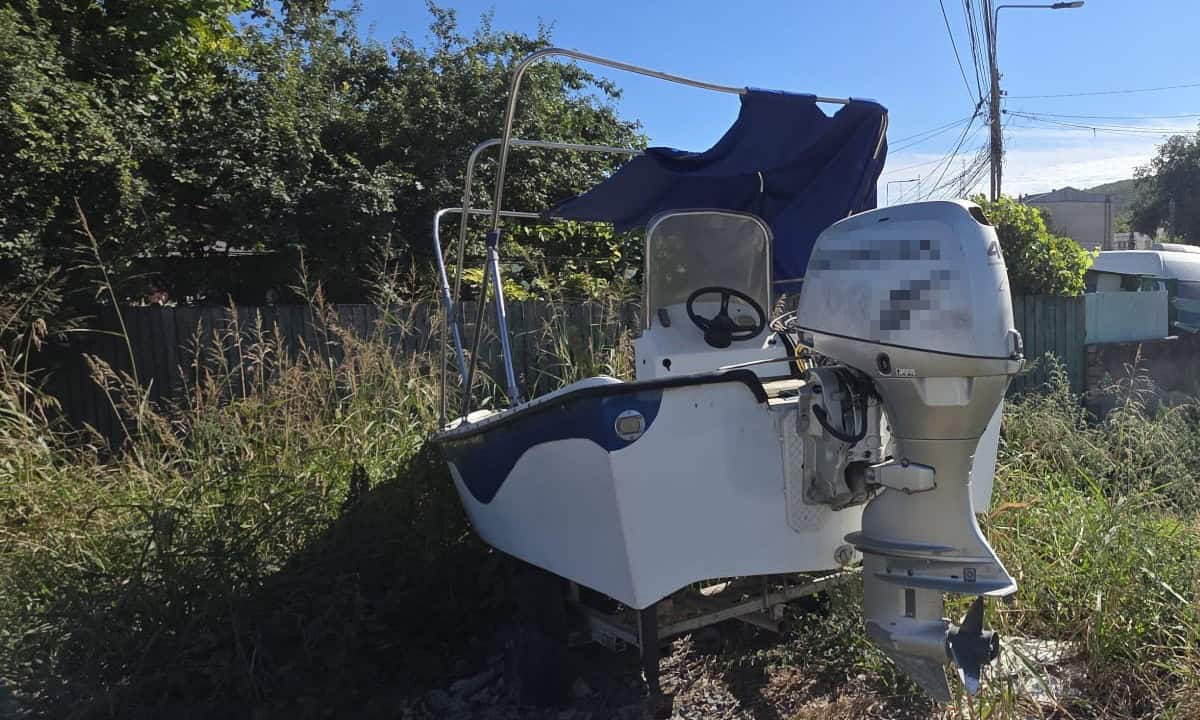 Motor de barcă de 20.000 de lei, căutat în Suedia, găsit la Tulcea. Cum au dat polițiștii de el / foto