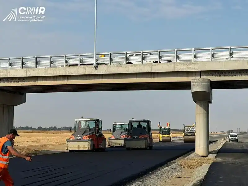 Lotul Chiribiș–Biharia al Autostrăzii A3 a ajuns la 71 la sută execuție