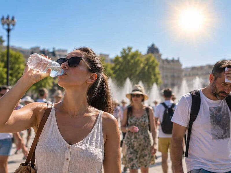 Cod galben de caniculă în zece județe, cu temperaturi până la 35 de grade miercuri