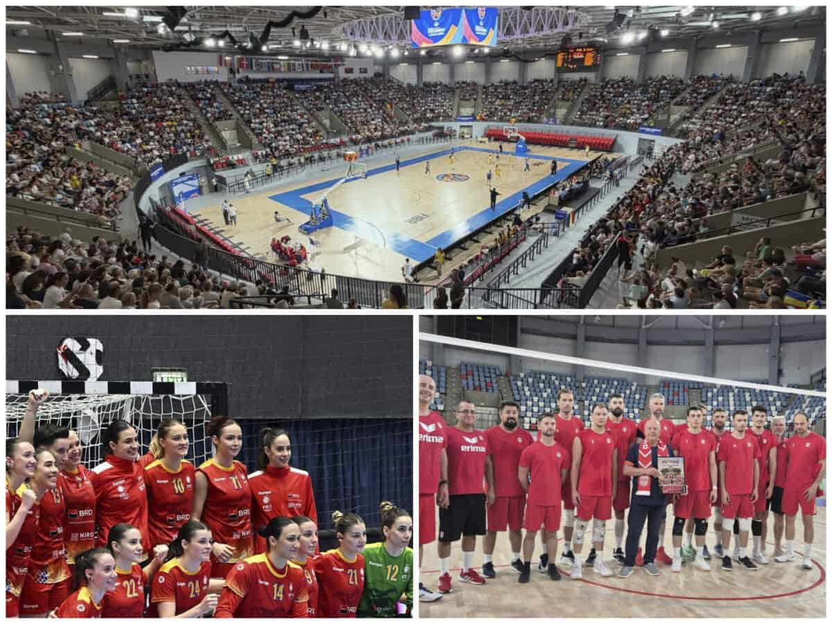 Supercupa la volei și România-Polonia la handbal vin în Danubius Arena