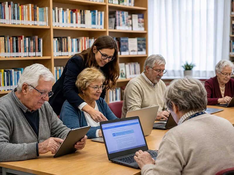 Tulcenii pot învăța gratuit să folosească telefonul și calculatorul. Cursuri la Biblioteca „Panait Cerna”