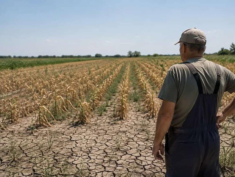 Fermierii tulceni, avertizați după secetă. Au 15 zile să anunțe pagubele la APIA