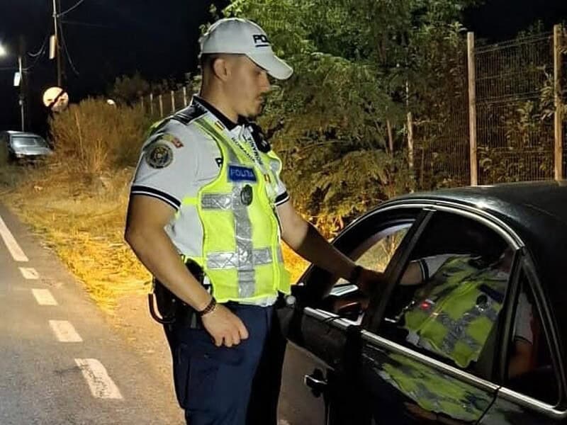 Șofer prins cu 1,07 mg/l alcool în aerul expirat, lângă Nufăru