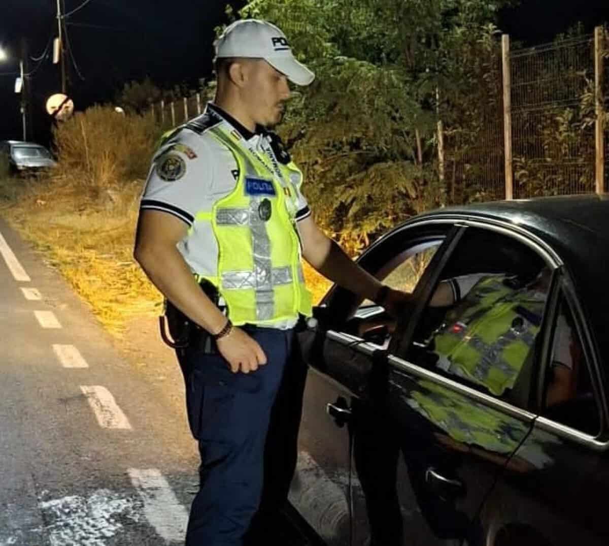 Șofer prins cu 1,07 mg/l alcool în aerul expirat, lângă Nufăru