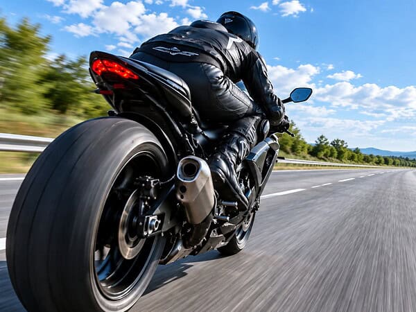 A „zburat” cu motocicleta pe DN 22B. Tânăr din Tulcea, prins cu 177 km/h