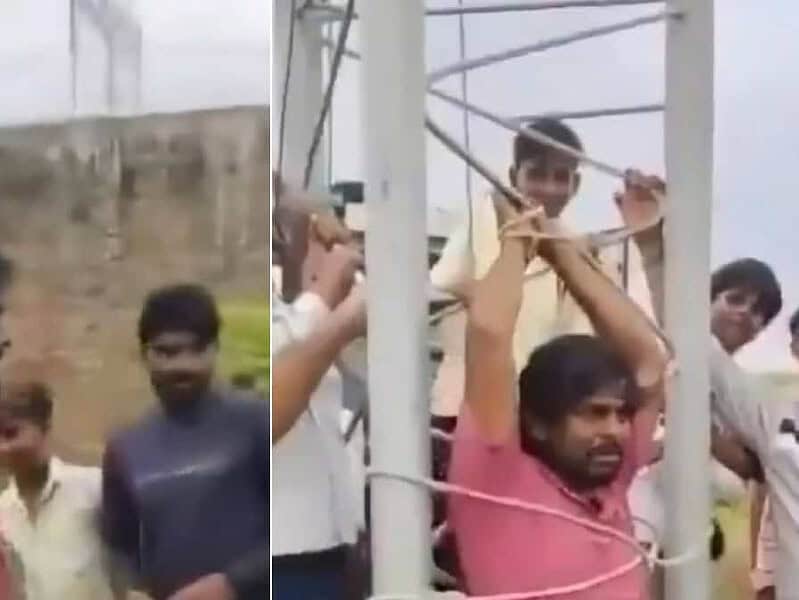 Sătenii din India au legat un tehnician de un stâlp din cauza semnalului 5G slab