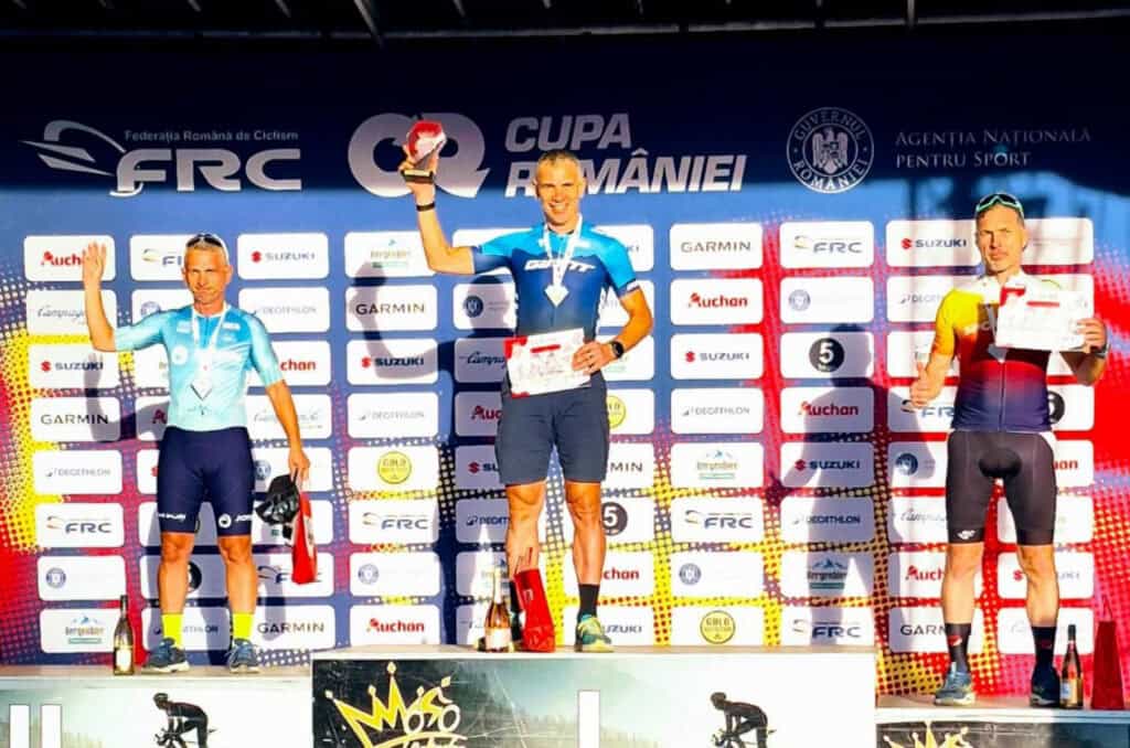 Ciclistul din Tulcea care continuă să adune medalii. Silvian Poida, pe podium la Bacău