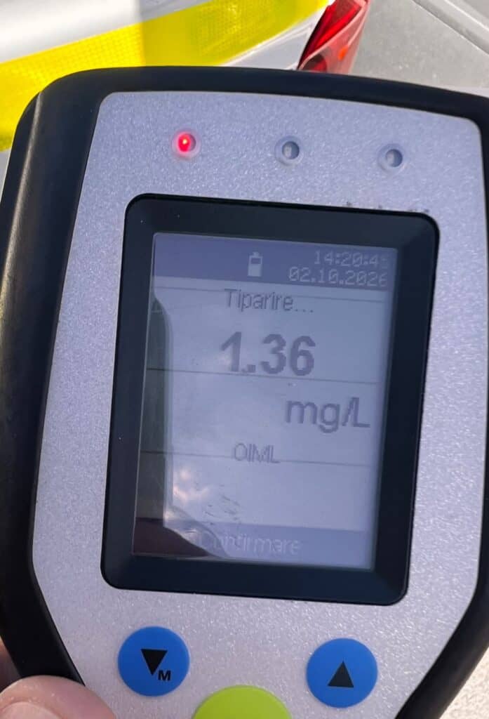 WhatsApp Image 2026 10 03 at 14.33.21 Beat criță la volan prin Tulcea: 1,36 mg/l pe strada Libertății